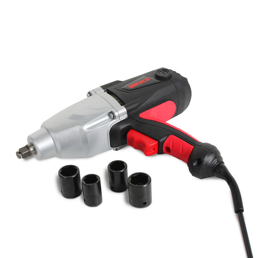 Pistola de impacto eléctrica (700 lb/ft) con 4 dados Modelo: PIE-900 Marca MIKELS