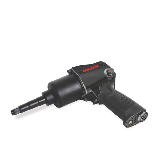 Pistola de impacto neumática vástago largo (1/2”, 500 lb/ft) Modelo: PIN-677L Marca MIKELS