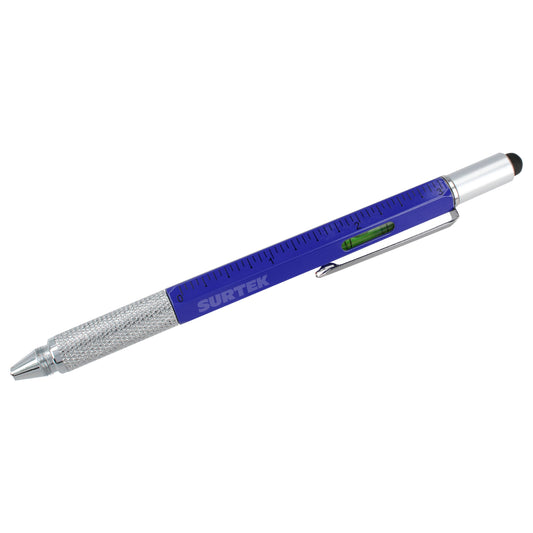 Pluma De Tinta Negra Multifuncion 6 En 1 Surtek DS
