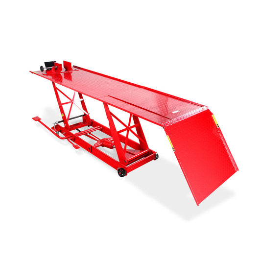 Plataforma hidráulica para motocicleta Heavy Duty (500 kgs) Modelo: PM-500 Marca MIKELS