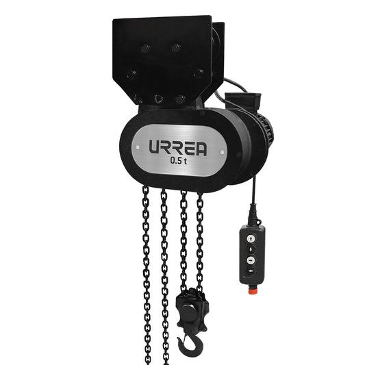 Polipasto Eléctrico Con Sistema De Doble Freno 2 Ramales, 1 Ton, Cadena 7 M Urrea DS
