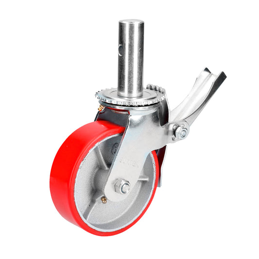 Rodaja De Poliuretano Para Andamio Con Freno 6" Surtek DS