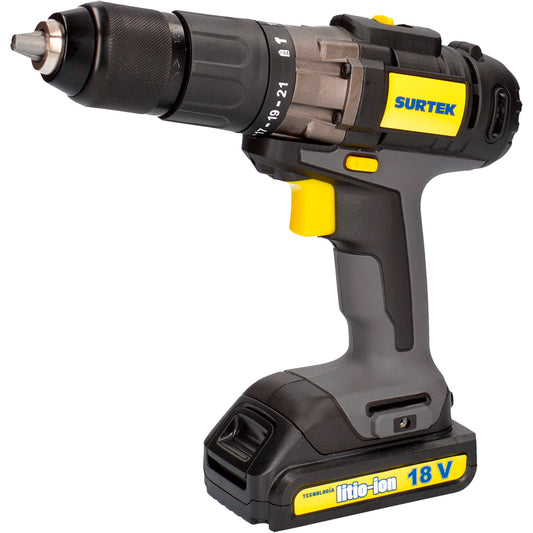 Rotomartillo 1/2" A Batería Litio-Ion 18 V, 35 Nm Surtek DS