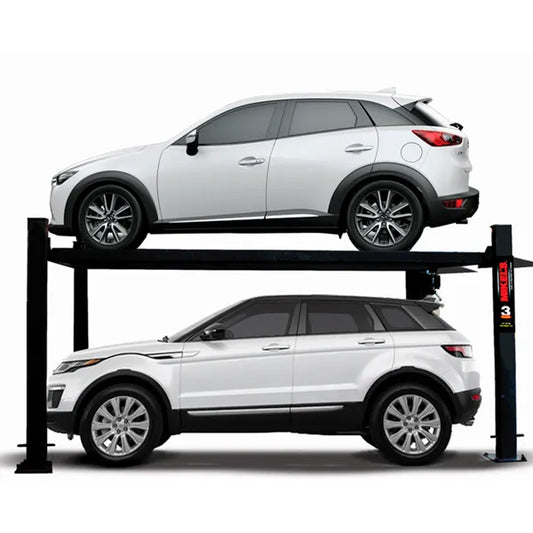 Rampa elevadora para estacionamiento 4 postes (2,700 kgs) Modelo: REE-2700 Marca MIKELS