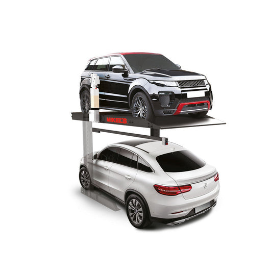 Elevador rampa para estacionamiento 2 postes (2,300 kgs) Modelo: REE-2300 Marca MIKELS