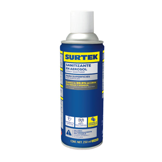 Sanitizante En Aerosol 250 Ml Surtek DS