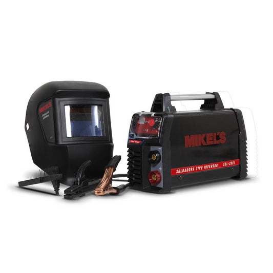 Soldadora inversora (200 amp) Modelo: SOL-200I Marca MIKELS