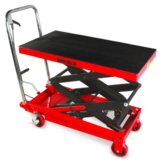 Mesa elevadora doble tijera (350 kgs) Modelo: SP-350 Marca MIKELS