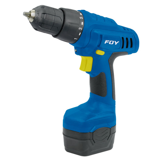 Taladro/Atornillador 3/8" Batería Ni-Cd 9.6V Foy Ds