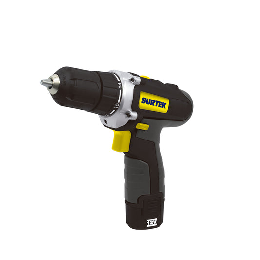 Taladro/Atornillador 3/8" Batería De Li-Ion 12 V Surtek DS