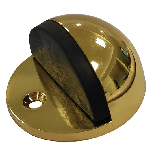 Tope tipo catarina para puerta latón brillante Lock