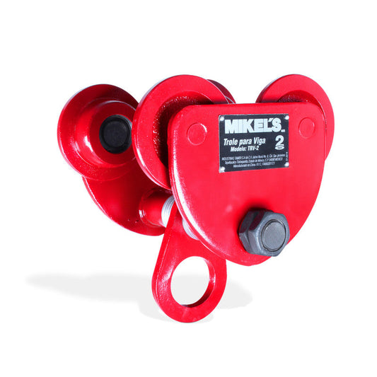 Trole para viga, ancho ajustable (2 ton) Modelo: TRV-2 Marca MIKELS