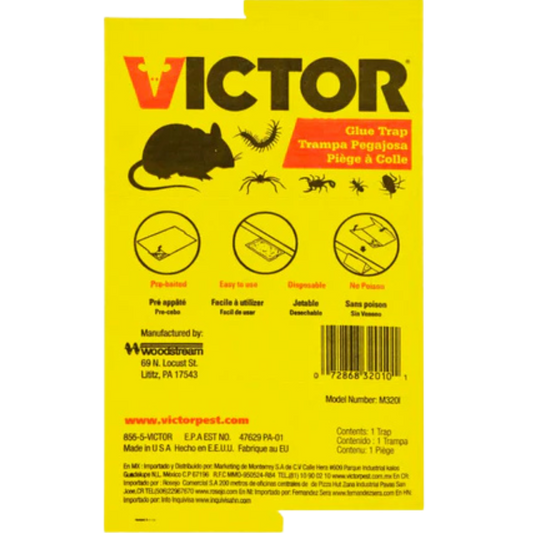 1361-Trampa Empapelada Pegajosa Para Ratón Victor VIC320I Weller
