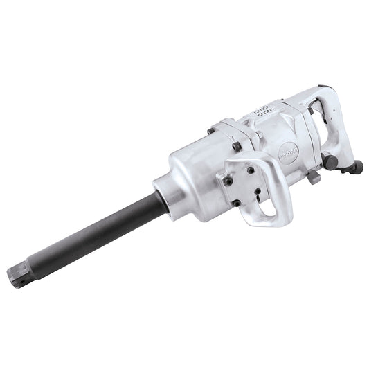 Pistola De Impacto Neumática Cuadro De 1" 2,500 Ft-Lb Con Extensión 8" Sistema Twin Hammer Urrea DS