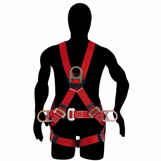 Arnés de seguridad de suspensión con cinturón, talla 36-40 Urrea
