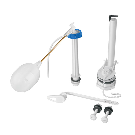 Juego de accesorios para tanque bajo, económico (S)(4)-500617-500617