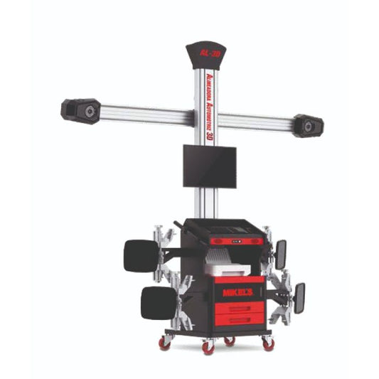 Alineadora 3D (rin 10" a 23") Modelo: AL-3D Marca MIKELS
