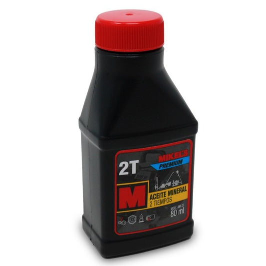 Aceite mineral para motores 2 tiempos (80 ml) Modelo: AM-2T Marca MIKELS