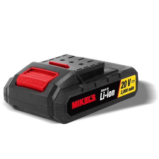 Batería Ion de Litio 20V (2,0 Ah) Modelo: BI-2000 Marca MIKELS