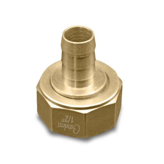 Conector Hembra Latón 1/2" Modelo: CHL-1/2 Marca GARDENS