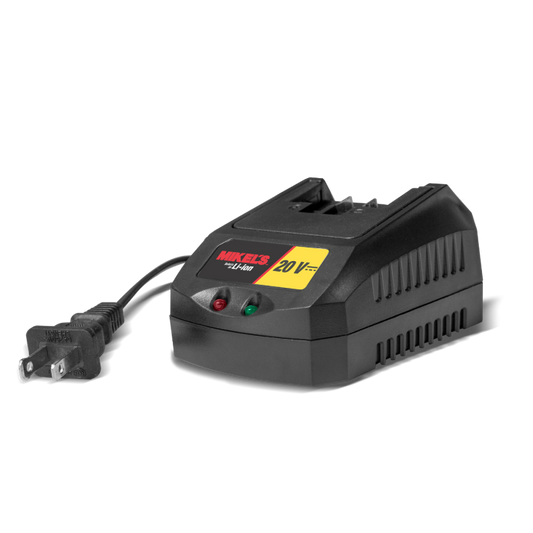 Cargador Estacionario para Batería 20V Ion de Liito Modelo: CI-20 Marca MIKELS