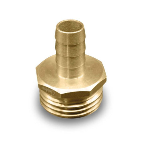 Conector Macho Latón 1/2" Modelo: CML-1/2 Marca GARDENS