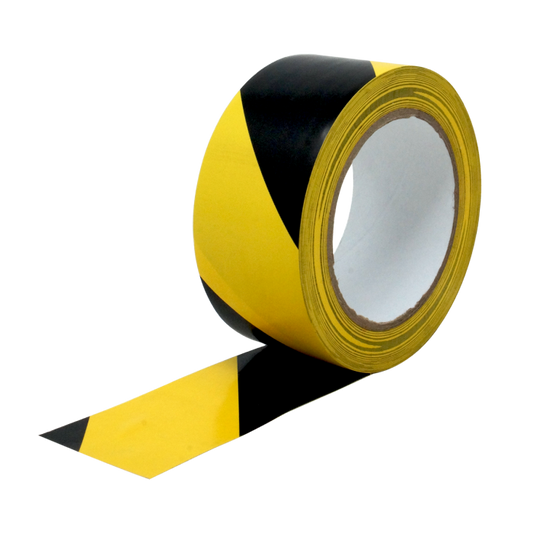 Cinta de señalización, 33 mts x 50 mm (caja 24 pzas) Modelo: CS-3350 Marca MIKELS