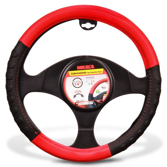 Cubrevolante Tipo Deportivo Rojo Modelo: CU-2 Marca MIKELS