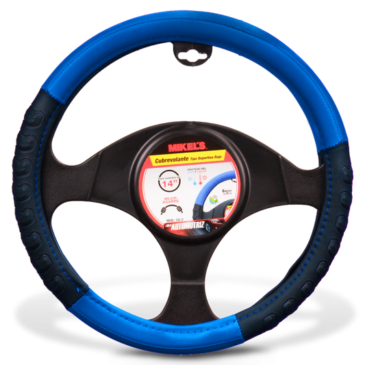 Cubrevolante Tipo Deportivo Azul Modelo: CU-3 Marca MIKELS