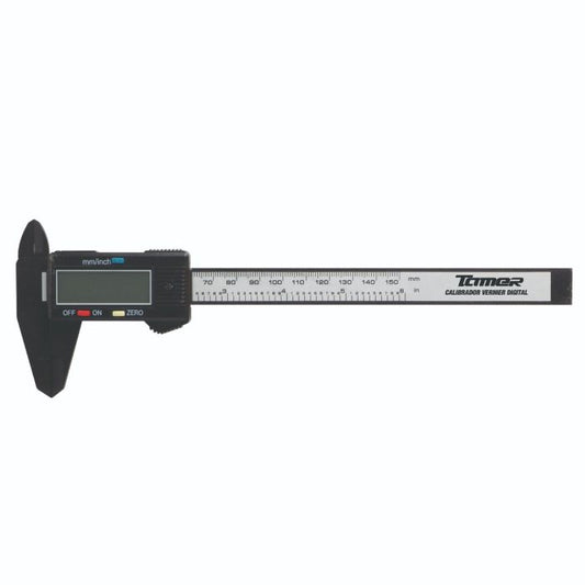 Calibrador Vernier Digital de ABS (Std y Mm) Modelo: CVDT-6 Marca TAMER