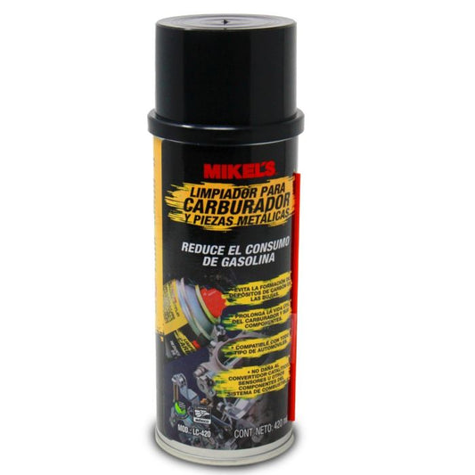 Limpiador para Carburador (420 ml) Modelo: LC-420 Marca MIKELS