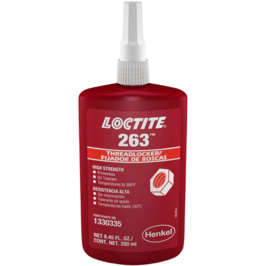 LOCTITE 263 fijador de roscas alta resistencia 50 ml