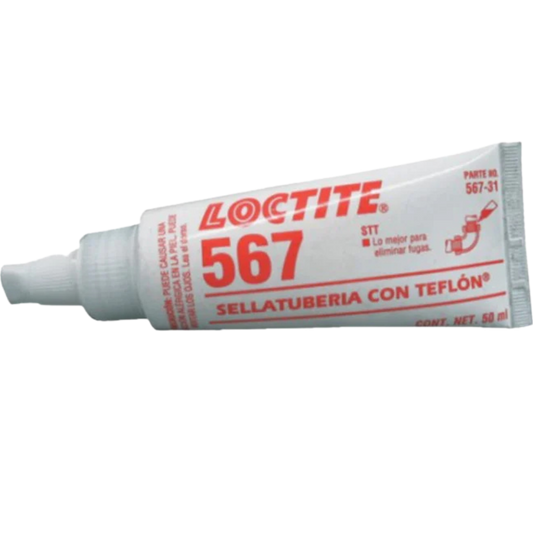 LOCTITE 567 sellador de roscas PTFE alta temperatura 50 ml