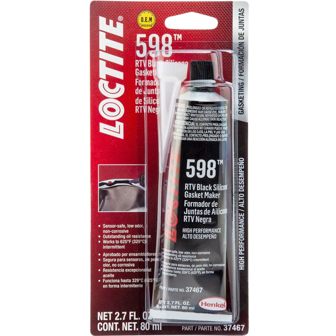 LOCTITE SI 598 formador de juntas silicón RTV negro 80 ml