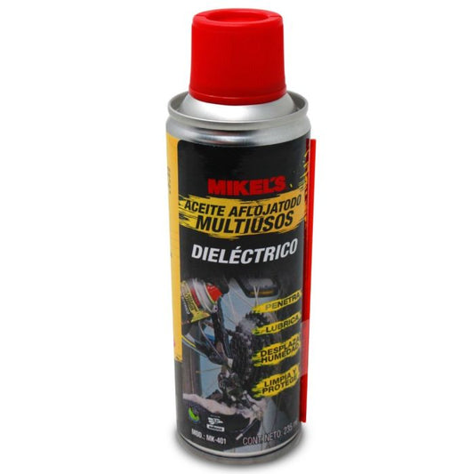 Aceite Aflojatodo Multiusos Dieléctrico (235 ml) Modelo: MK-401 Marca MIKELS