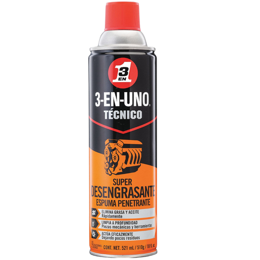 Espuma Desengrasante de 521ml 520396 3 en 1