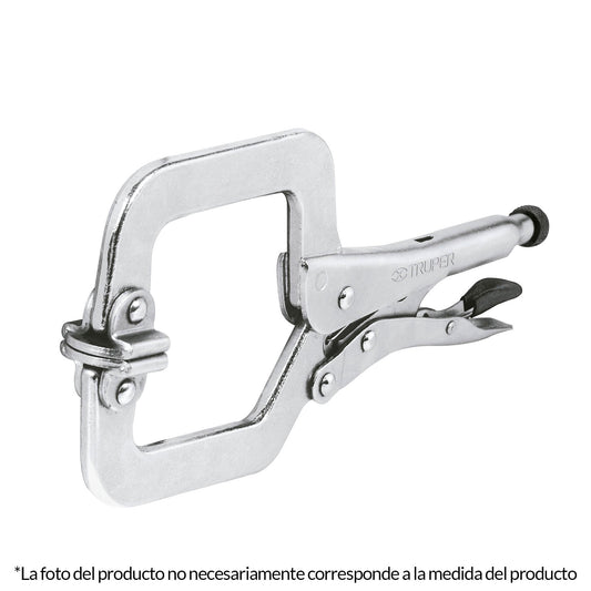 Pinza De Presión 11' Tipo 'C' Con Mordaza Autoajustable 17427 Truper