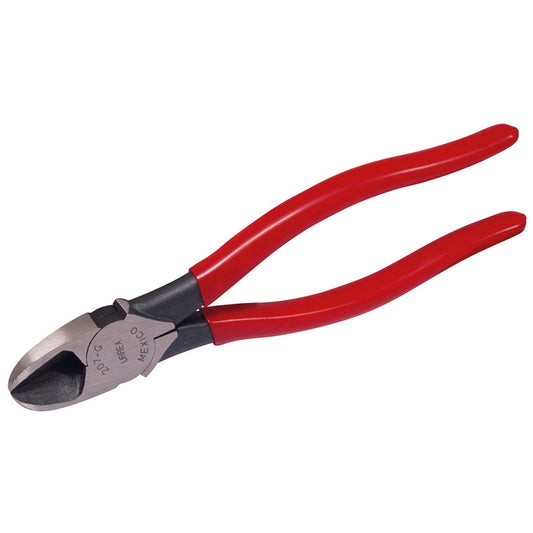 Pinza Para Electricista Con Mango Rubber Grip De 7-3/4" Corte Diagonal Alta Palanca 207G Urrea