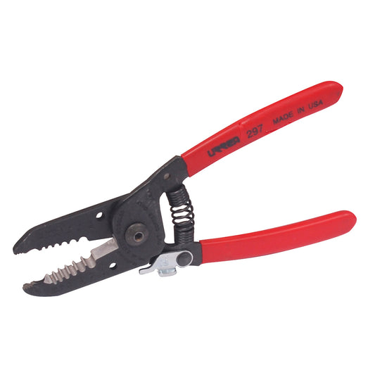 Pinza Pelacable Con Mango Air Cushion 10-20 Awg De 6-3/4" Alta Palanca Con Seguro 297 Urrea