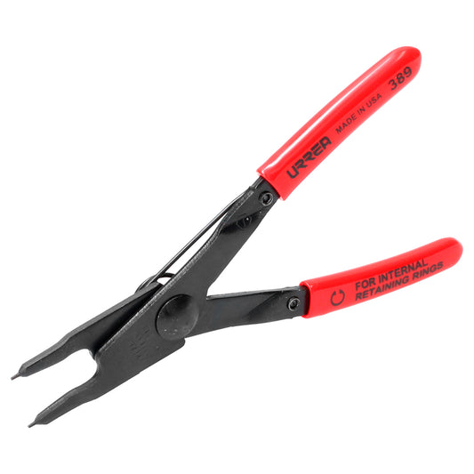 Pinza Para Anillos De Retención Fijas Interiores Angulo 0° 389 Urrea