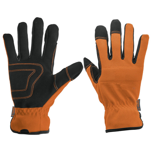 5611-Guantes Para Mecánico Palma Reforzada 10848 Truper