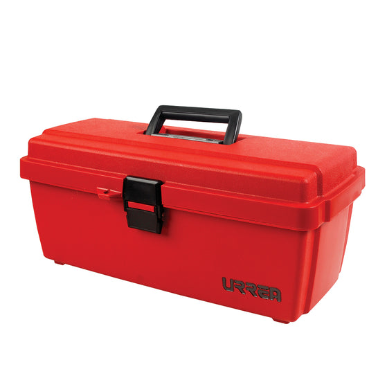 Caja Portaherramientas Plástica Con Broche Plástico Y Charola 14" X 7" X 5" 9900 Urrea