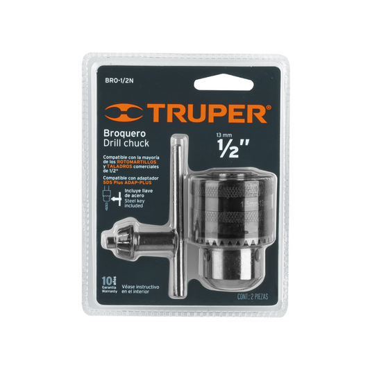 2527-Broquero De 1/2' Con Llave 16478 Truper