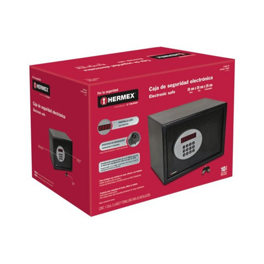 Caja De Seguridad Electrónica Chica Hermex 43080 Truper