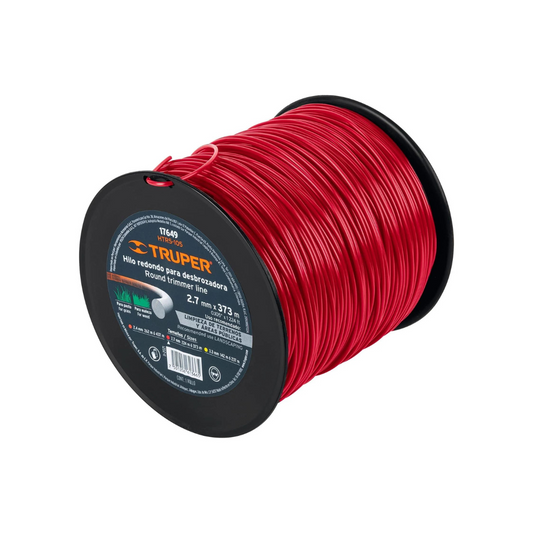 Carrete De Hilo Para Desbrozadora 2.7 Mm X 373 M 17649 Truper
