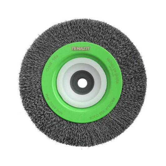 1919-Cepillo Circular Ondulado De 150 X 0.356 X Me Mm Para Limpieza De Superficies Metálicas Y Remoción De Soldadura Pintura Corrosión Fundición Y Cualquier Adherencia 986 Austromex