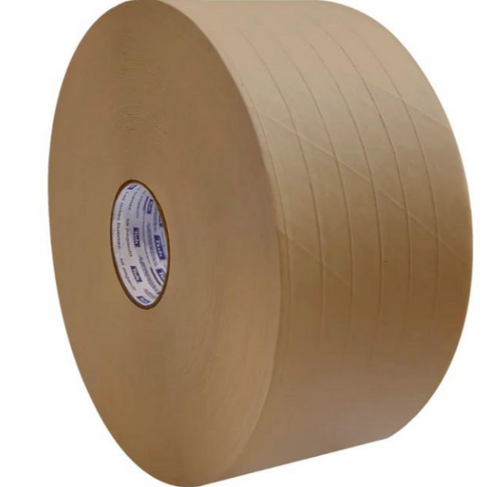 1340-Cinta De Papel 189 Reforzado Con Adhesivo Humedecible 70 Mm X 137 Mts 658922 Tuk