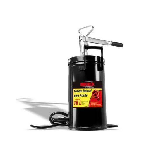 Cubeta Manual Para Aceite 16 Lts CMA-16 Mikels