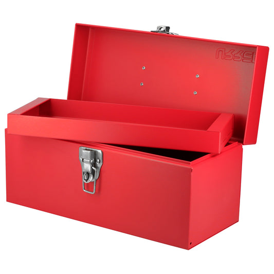 Caja Portaherramientas Metálica Color Rojo 14" X 6" X 6" D2 Urrea