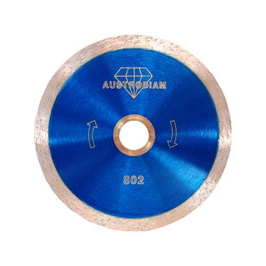 1976-Disco De Diamante De 105 X 1.6 X 22.23 Mm Para Corte De Loseta Mosaico Y Materiales Frágiles De Construcción 802 Austromex